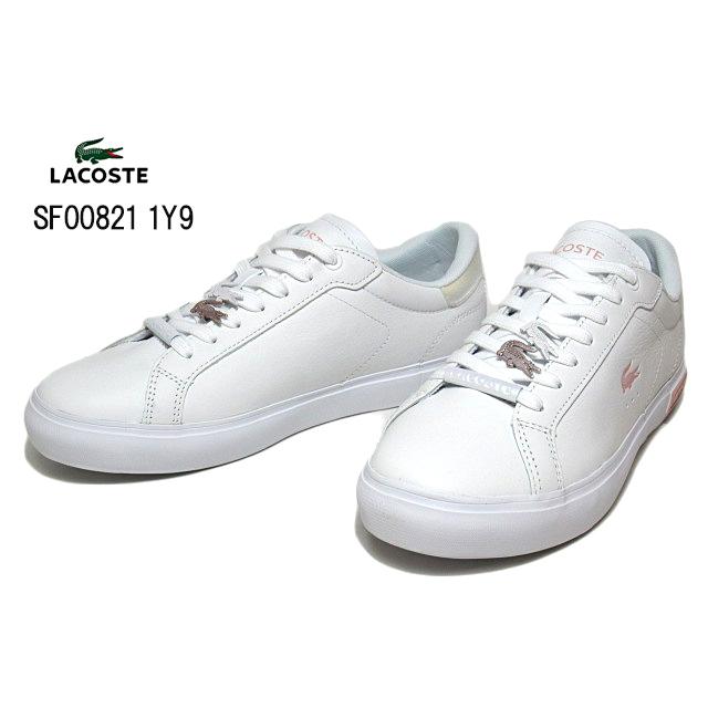 ラコステ Lacoste Sf001 Power Court 0721 1 レザー スニーカー カジュアル レディース 靴 Lct Sf001 Shoes Wanヤフー店 通販 Yahoo ショッピング