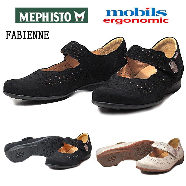 モビルス mobils FABIENNE 面ファスナー コンフォートシューズ 