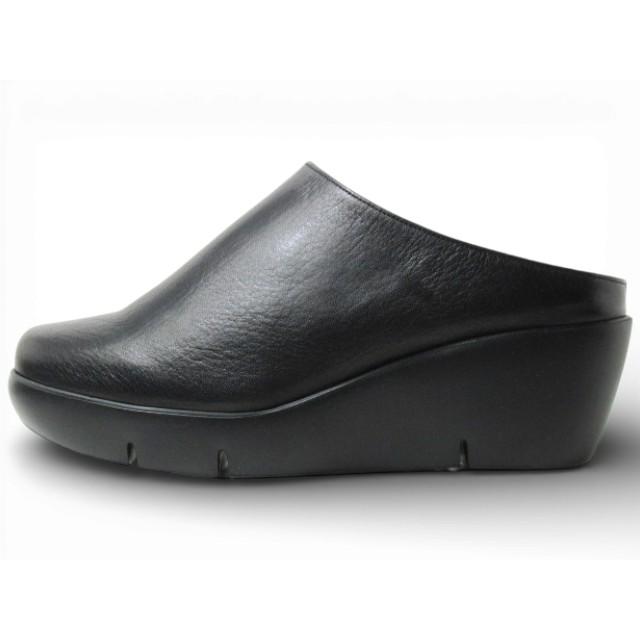 MONET（モネ） Monet 88904 3E 厚底ソフトレザーミュール レディース