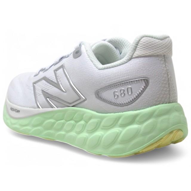 New Balance（ニューバランス） new balance W680 RM8/WHITE-GREEN
