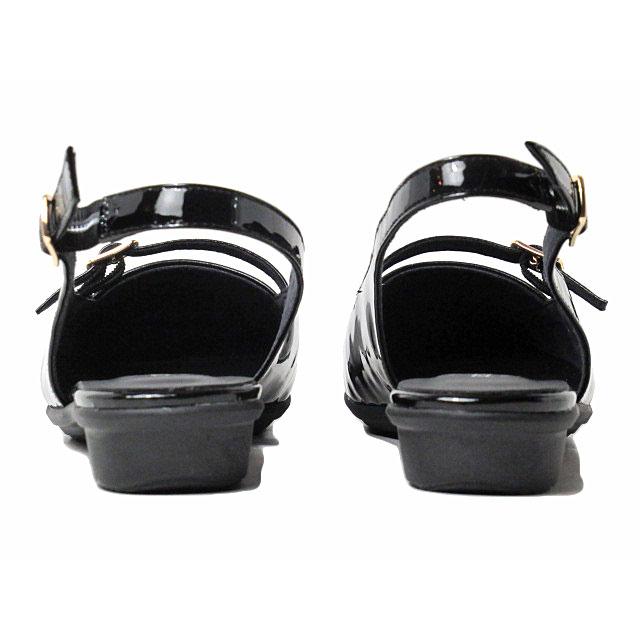 【極美品】ペダラ スクエアトゥ クロスストラップ レザー ブラック asics 極美品】ペダラ スクエアトゥ クロスストラップ レザー ブラック asics