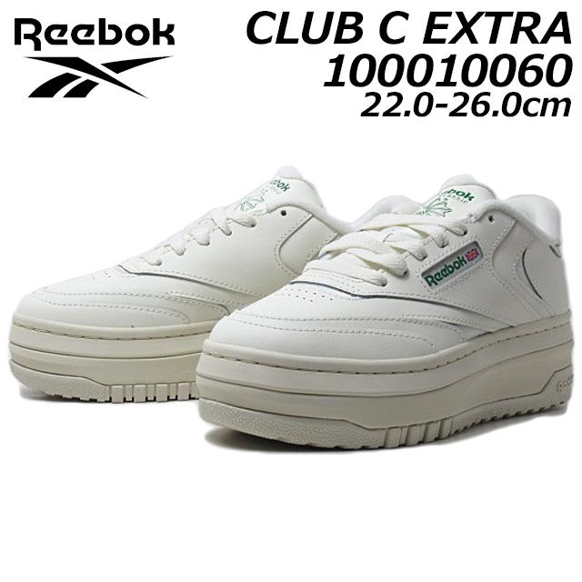 リーボック スニーカー　レディース reebok クラブシー エクストラ CLUB C EXTRA 厚底 シューズ 100010060 Reebok（リーボック） Reebok 100010060 クラブシー エクストラ Club C