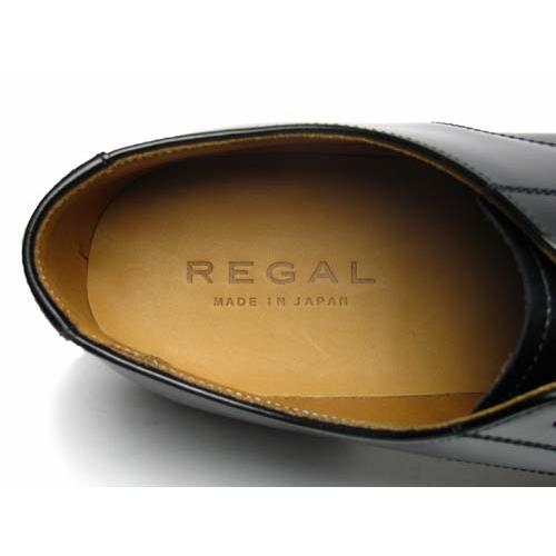 【入荷極小！新作】リーガル REGAL メンズビジネス　プレーントゥ 810R AL　ブラック