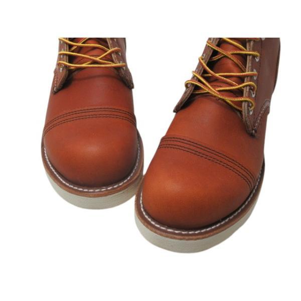レッドウィング RED WING SHOES 8089 D アイアンレンジャー トラクショントレッド キャップドトゥ ブーツ メンズ 靴の画像