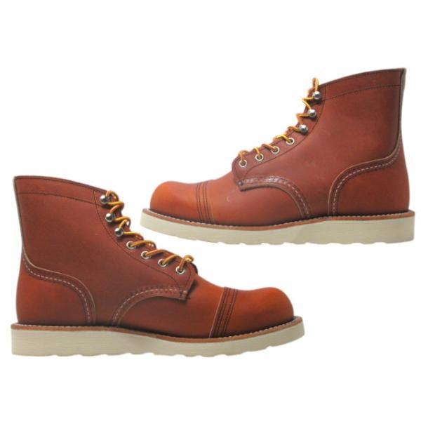 レッドウィング RED WING SHOES 8089 D アイアンレンジャー トラクショントレッド キャップドトゥ ブーツ メンズ 靴の画像