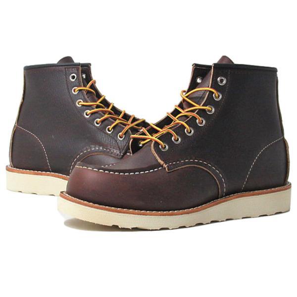 レッド ウィング RED WING SHOES RW8138 D 6インチ クラシックモック ワークブーツ メンズ 靴の画像