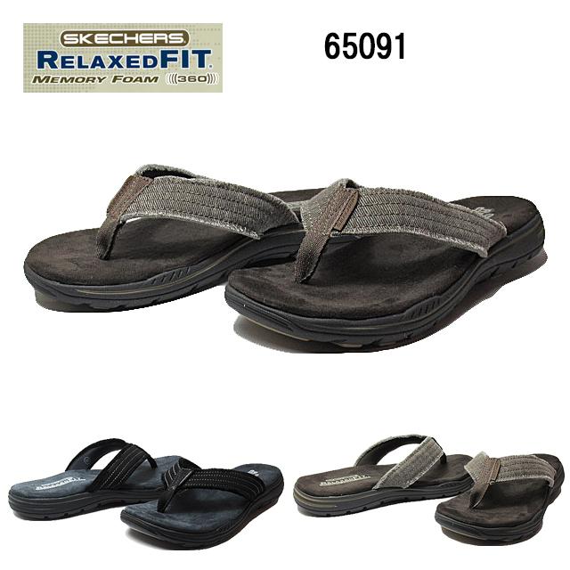 スケッチャーズ Skechers Relaxed Fit Evented Arven トングサンダル メンズ サンダル 靴 Skj Shoes Wanヤフー店 通販 Yahoo ショッピング