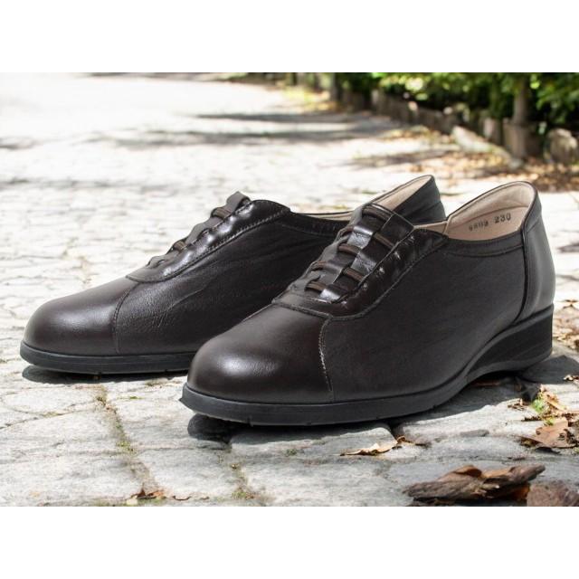 サロンドグレー SALON DE GRES SL6809 4E 幅広シューズ ソフトレザー