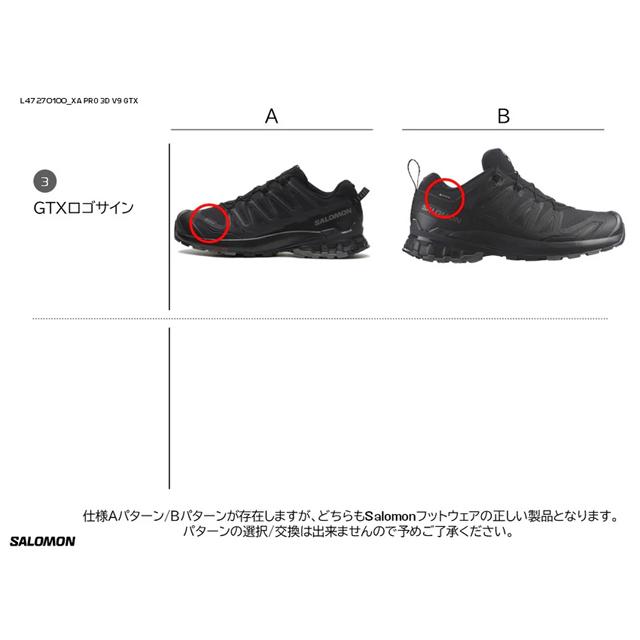 SALOMON（サロモン） SALOMON 472701 XA PRO 3D V9 GORE-TEX 男性用