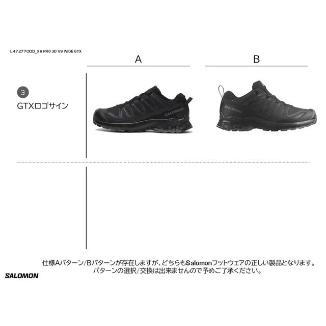 SALOMON（サロモン） SALOMON 472770 XA PRO 3D V9 WIDE GORE TEX 男性