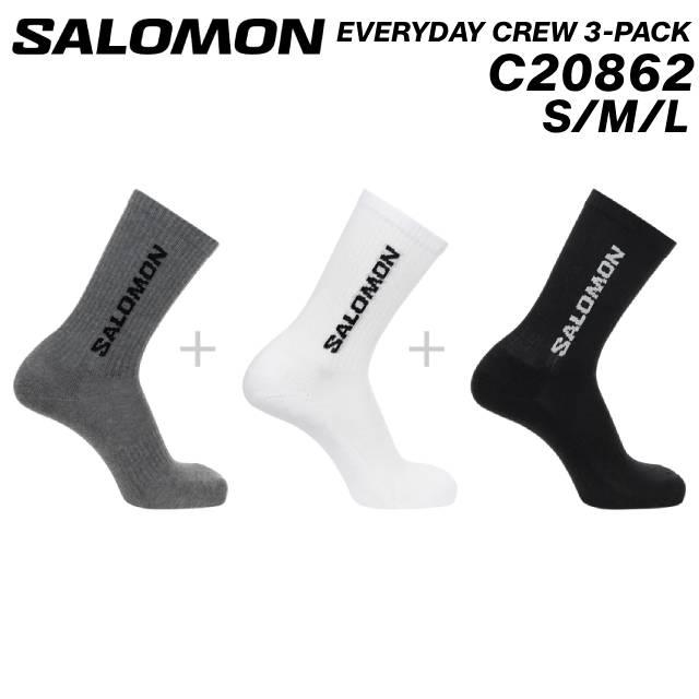 SALOMON（サロモン） SALOMON LC2086200 EVERYDAY CREW 3-PACK ユニ