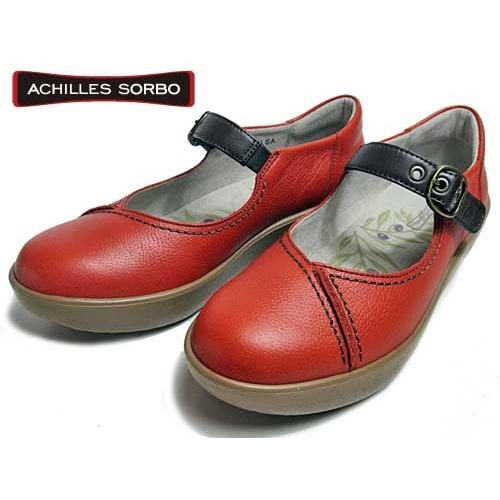 アキレスソルボ　Achilles SORBO　コンフォートウォーキングシューズ　レンガ　レディース・靴