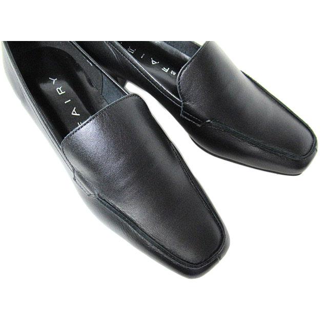 アット フェアリー at. FAIRY 4201 スクエァパンプス ブラック