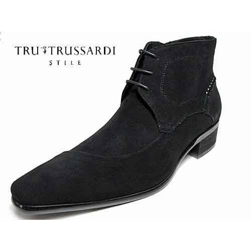 トゥルー トラサルディ Tru Trussardi ドレスブーツ ビジネスブーツ スーツブーツ メンズ 靴 Tr Blas Shoes Wanヤフー店 通販 Yahoo ショッピング
