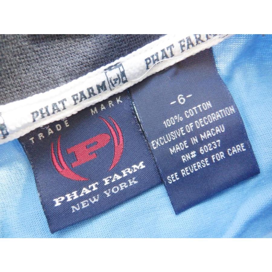 PHAT FARM ファットファーム 長袖 シャツ トップス 服 水色 PHAT FARM ファットファーム 長袖 シャツ トップス 服 水色