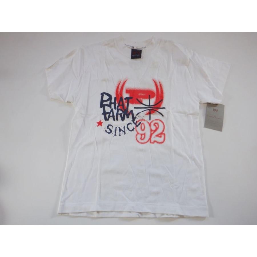 PHAT FARM ファットファーム 半袖 Tシャツ トップス ホワイト 白