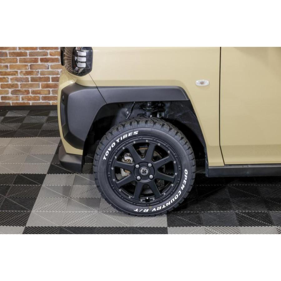 タフト LA900S 2WD WANGAN357 リフトアップキット インチアップキット 保安基準適合 +40ｍｍ アッパーマウントスペーサー | WANGAN357 | 06