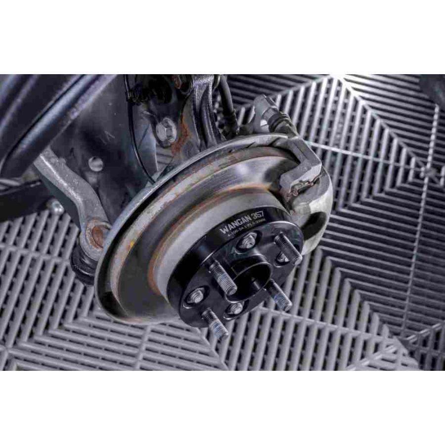 WANGAN357 ワイドトレッドスペーサー ワイトレ スペーサー PCD100 4H 4穴 P1.5 1.5 M12 20ｍｍ 2cm 厚 | WANGAN357 | 10