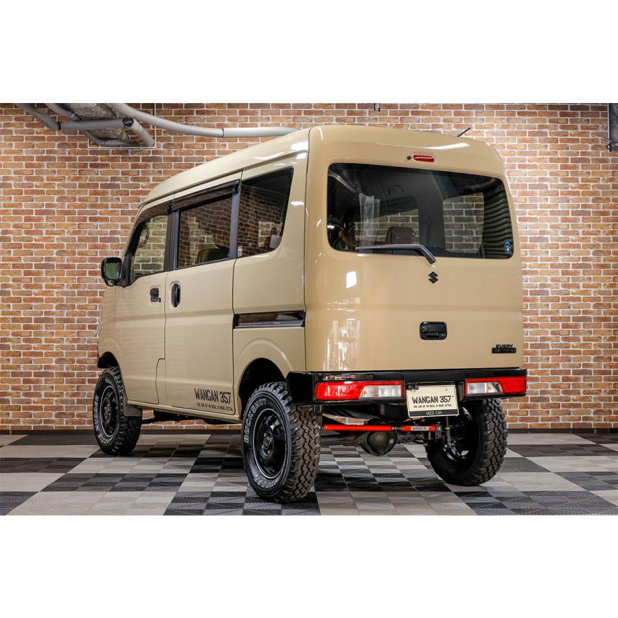 WANGAN357 DA17V DA17W エブリィ エブリー ワゴン バン 4WD 4インチ リフトアップ ブロックキット DR17 DS17 即納357A035の画像