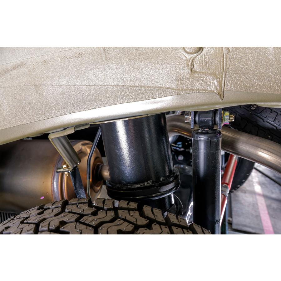 WANGAN357 S700V S710V S700W S710W ハイゼットカーゴ アトレーワゴン 2WD 4インチ リフトアップ ブロックキット 即納357A036の画像