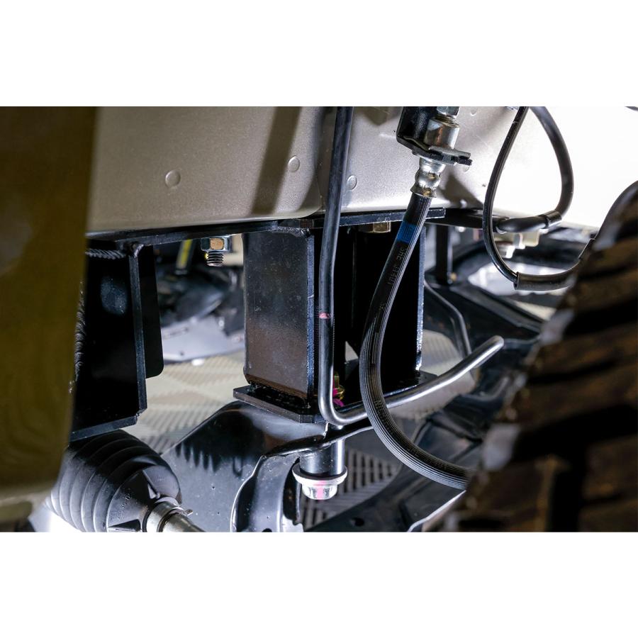 WANGAN357 S700V S710V S700W S710W ハイゼットカーゴ アトレーワゴン 4WD 4インチ リフトアップ ブロックキット 即納357A037の画像