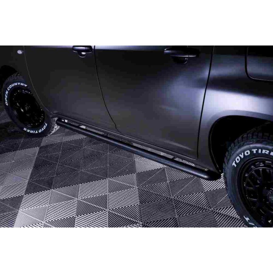 RAV4 社外サイドプロテクター　ラプターライナー塗装　貼り付けタイプ WANGAN357 サイドガード サイドバー NCP160 NCP165 プロボックス