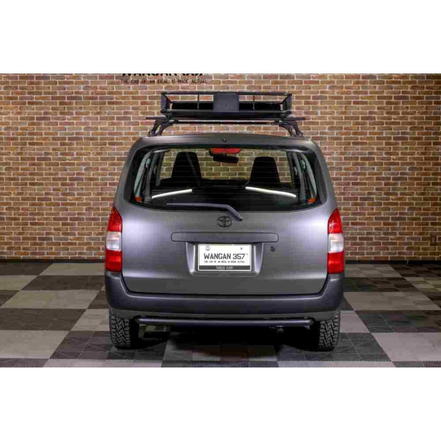 WANGAN357 リアガードバー リアグリルガード NCP160  NCP165  プロボックス  サクシード マフラーカッター付 ラプター塗装 | WANGAN357 | 06