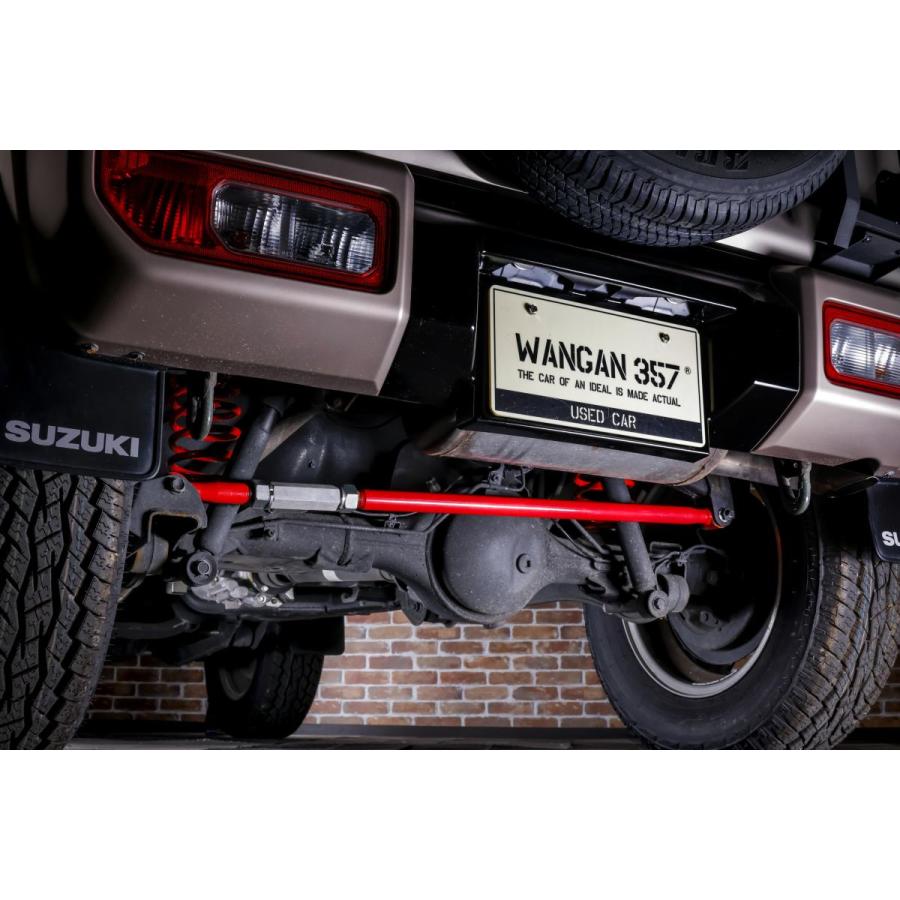 WANGAN357 ジムニー シエラ JB64W JB74W ラテラルロッド 前後セット