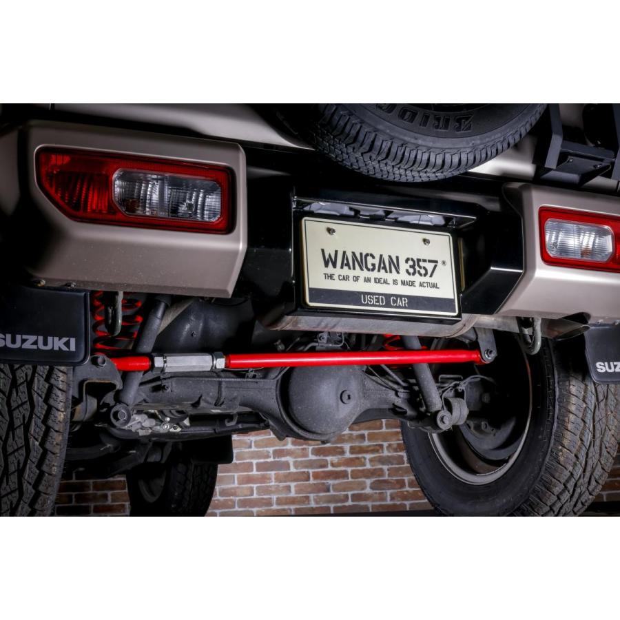 WANGAN357 ジムニー シエラ JB64W JB74W ラテラルロッド 前後セット