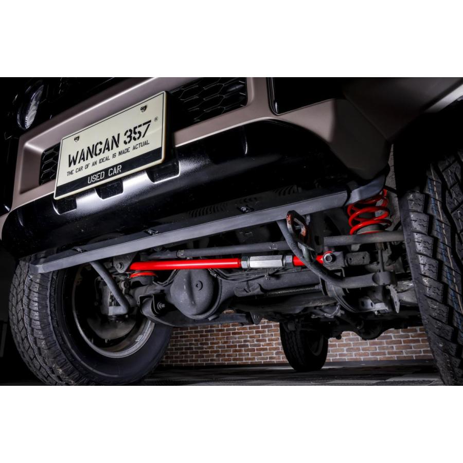 WANGAN357 ジムニー シエラ JB64W JB74W ラテラルロッド 前後セット