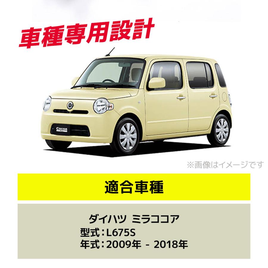 ミラココア L675S WANGAN357 リフトアップキット インチアップキット