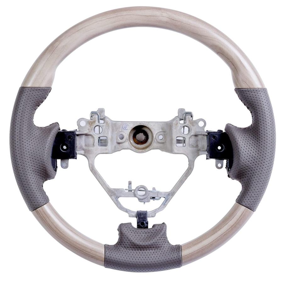 WANGAN357 DA17W エブリーワゴン エブリイワゴン  白木目 マット白木目ウッド ホワイトウッド ウッドコンビ ステアリング ハンドル | WANGAN357 | 11