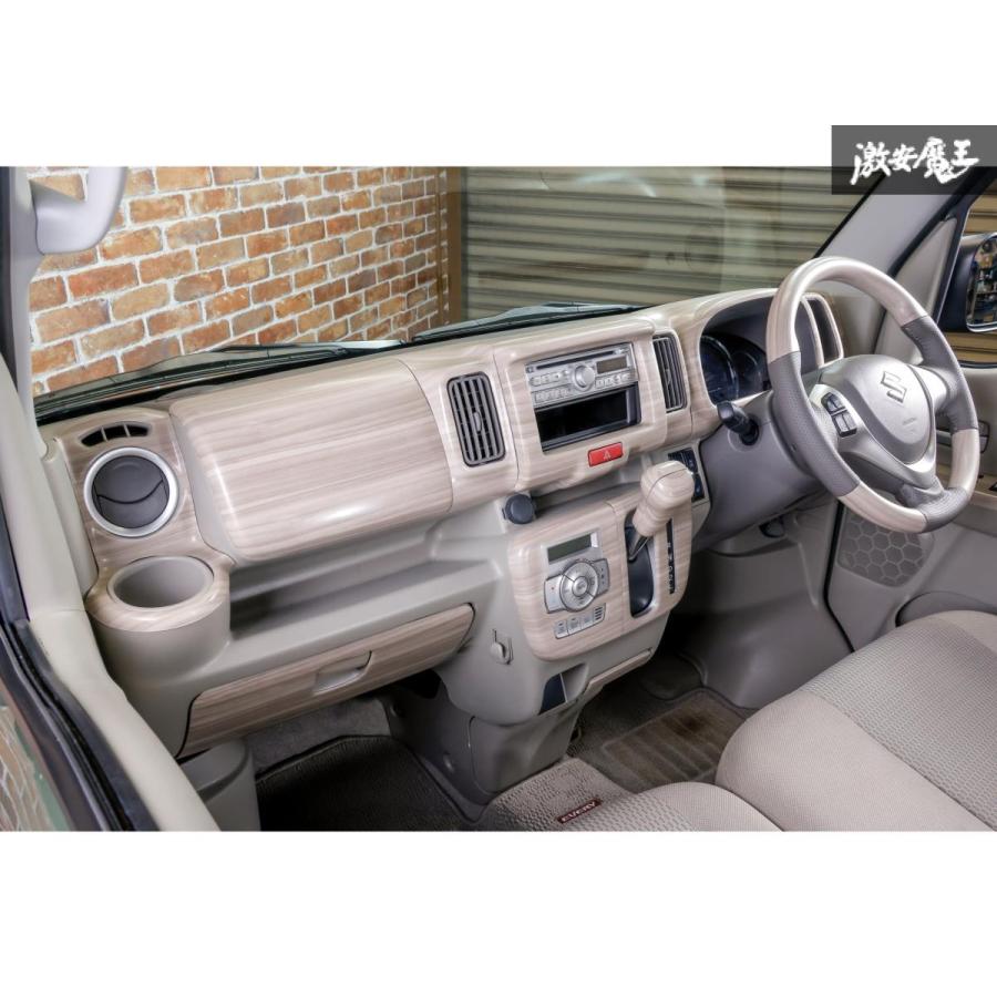 WANGAN357 DA17W エブリイ エブリー ワゴン マット白木目ウッド