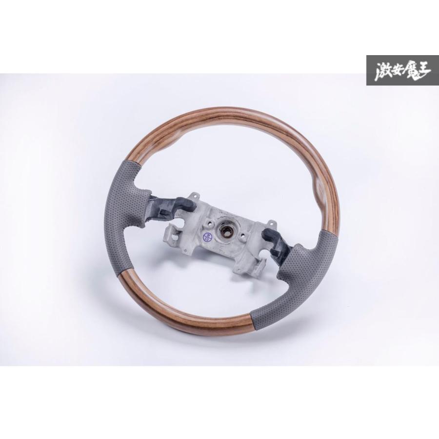 新品 WANGAN357 DA64V エブリーバン エブリイバン 茶木目 マット茶木目ウッド ウッドコンビ ステアリング ハンドル | WANGAN357 | 02