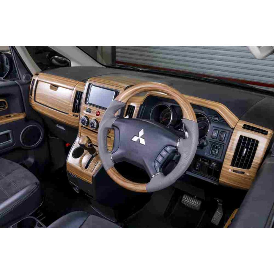 WANGAN357 V80系 V90系 パジェロミニ WAGAN357 ガングリップ 茶木目