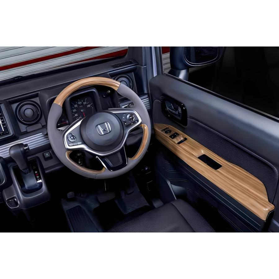 WANGAN357 WANGAN357 JJ1 JJ2 N-VAN Nバン 茶木目ウッド 木目調 ウッド