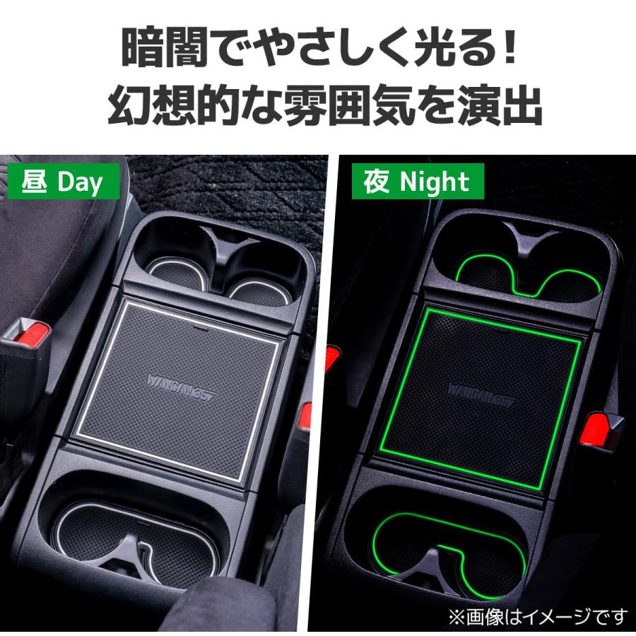 WANGAN357 CV1W デリカ D:5 後期 蓄光 インテリアラバーマット / D5