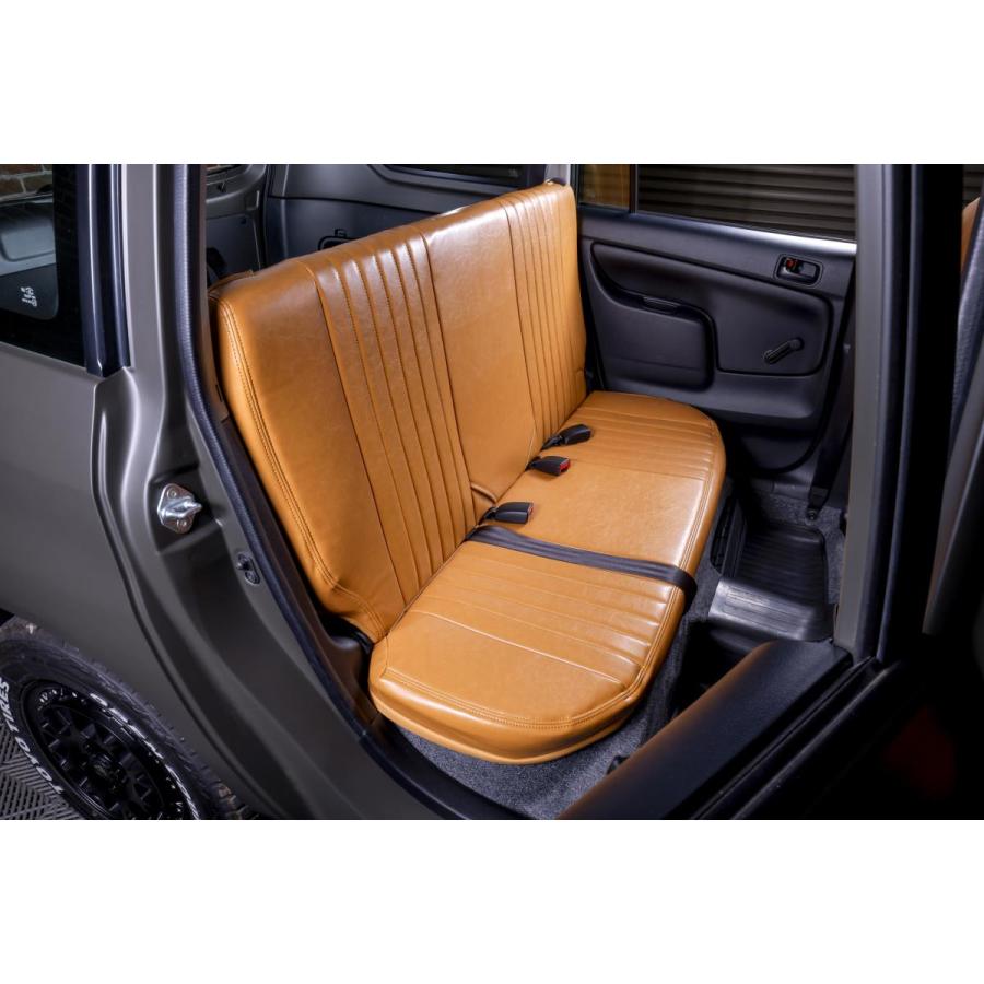 WANGAN357 シートカバー 一台分 キャメル プロボックス