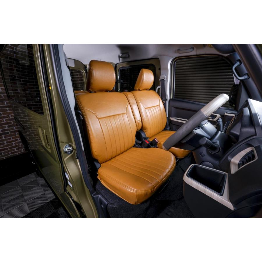 WANGAN357 シートカバー 一台分 ハイゼットカーゴ アトレー 専用