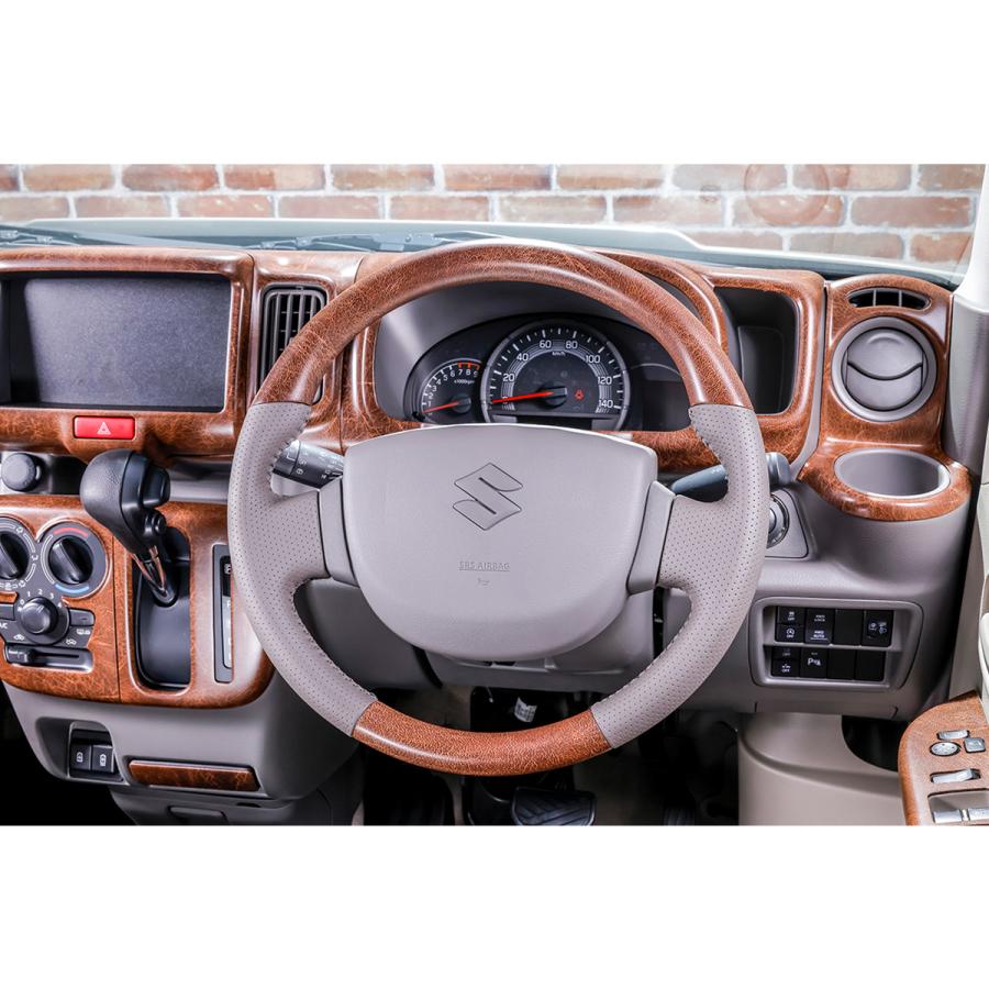 WANGAN357 WANGAN357 DA17V エブリー エブリイバン ブラウン マット