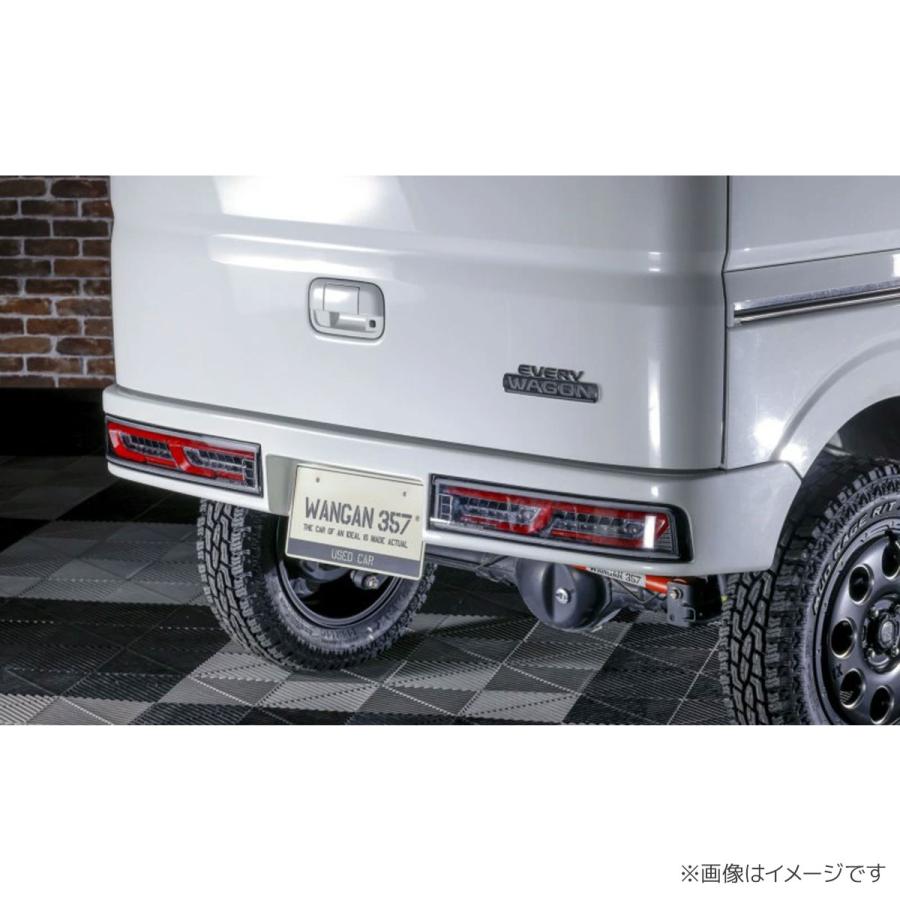 WANGAN357 エブリイ ワゴン エブリー バン DA17V DA17W エアロ FRP