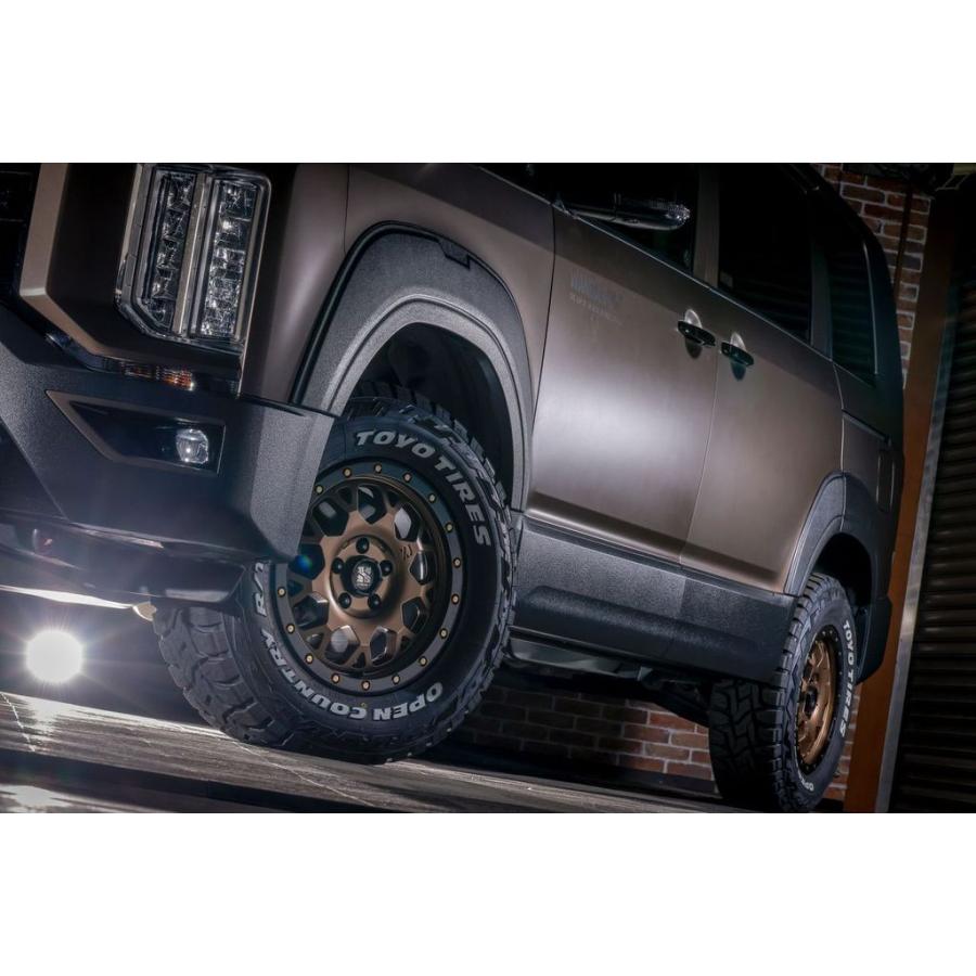 デリカD5ブラック フェンダーアーチ 6個セット fj5498_2.jpg