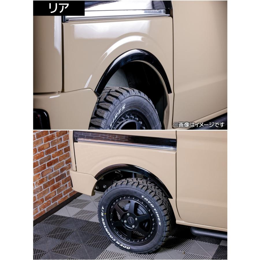 WANGAN357 DA17V DA17W エヴリィバン エヴリィワゴン オーバーフェンダー フェンダーモール 一台 未塗装 | WANGAN357 | 15