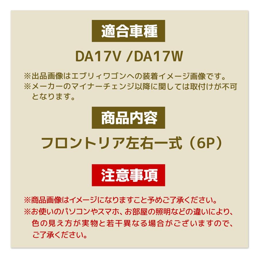 WANGAN357 DA17V DA17W エヴリィバン エヴリィワゴン オーバーフェンダー フェンダーモール 一台 未塗装 | WANGAN357 | 09