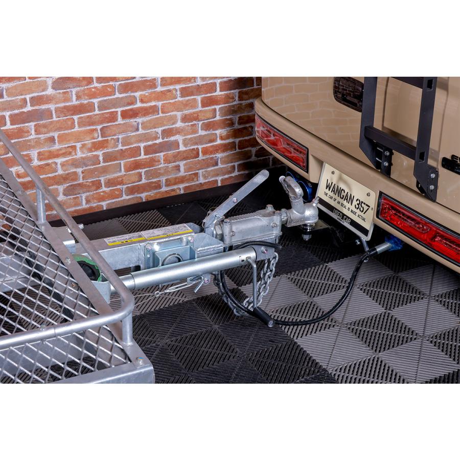 WANGAN357 DA17V DA17W エヴリィバン エヴリィワゴン エブリー ハーフバンパー用 ヒッチメンバー 牽引 357C034 | WANGAN357 | 12