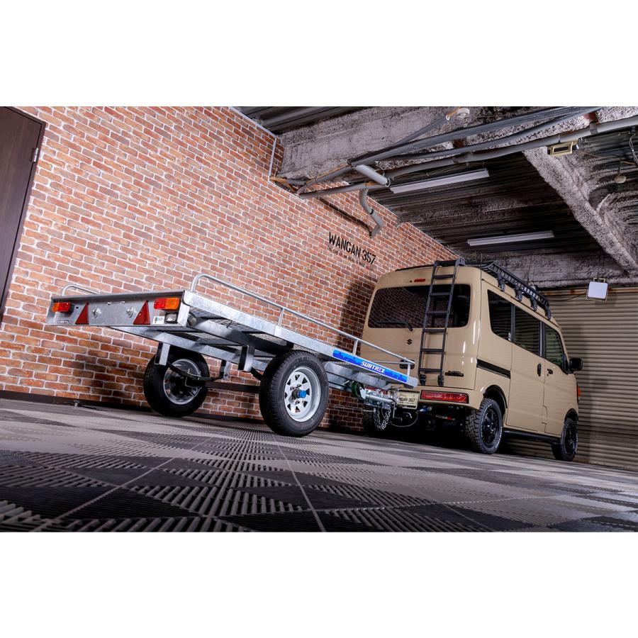 WANGAN357 DA17V DA17W エヴリィバン エヴリィワゴン エブリー ハーフバンパー用 ヒッチメンバー 牽引 357C034 | WANGAN357 | 14