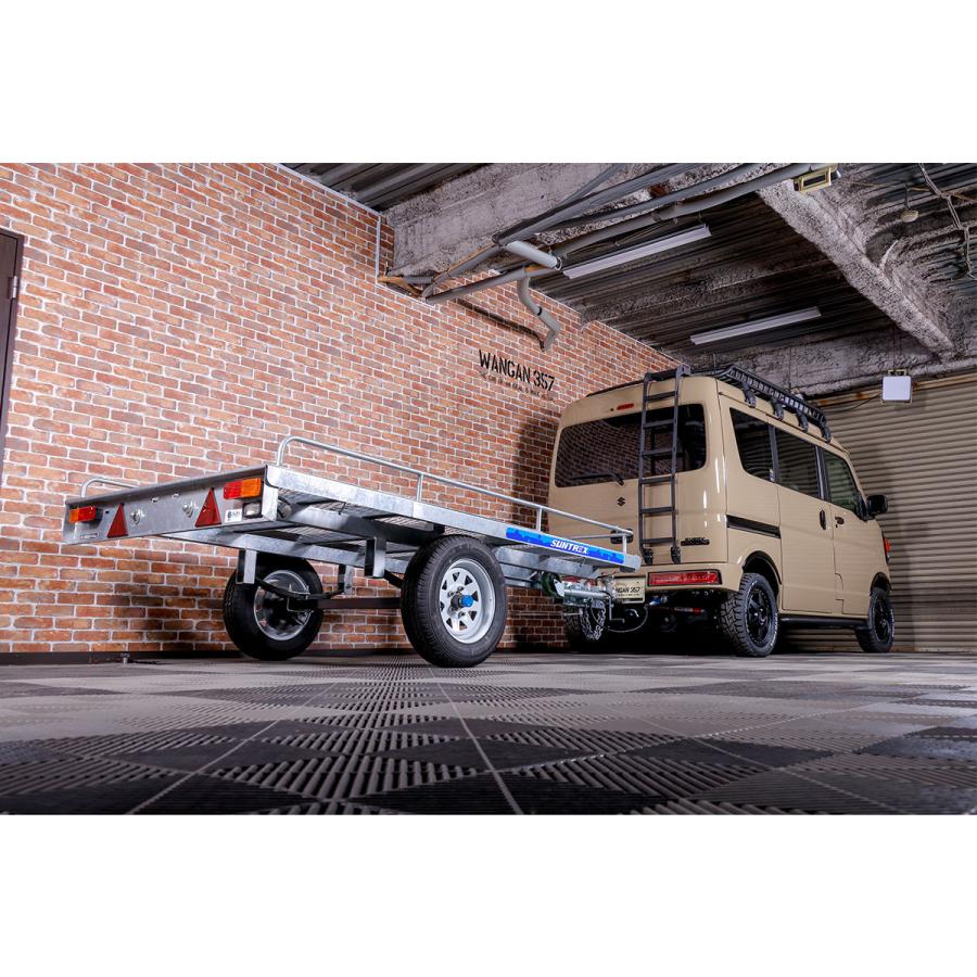 WANGAN357 DA17V DA17W エヴリィバン エヴリィワゴン エブリー ハーフバンパー用 ヒッチメンバー 牽引 357C034 | WANGAN357 | 15