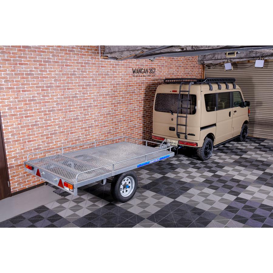 WANGAN357 DA17V DA17W エヴリィバン エヴリィワゴン エブリー ハーフバンパー用 ヒッチメンバー 牽引 357C034 | WANGAN357 | 16