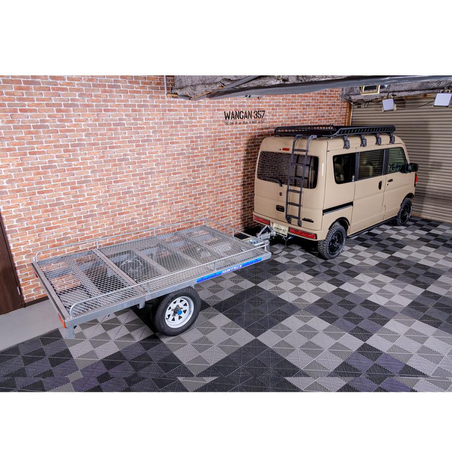 WANGAN357 DA17V DA17W エヴリィバン エヴリィワゴン エブリー ハーフバンパー用 ヒッチメンバー 牽引 357C034 | WANGAN357 | 17