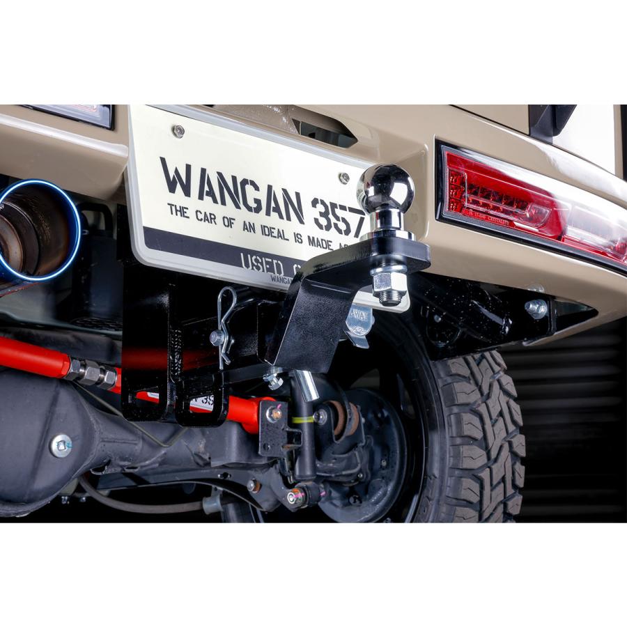 WANGAN357 DA17V DA17W エヴリィバン エヴリィワゴン エブリー ハーフバンパー用 ヒッチメンバー 牽引 357C034 | WANGAN357 | 04